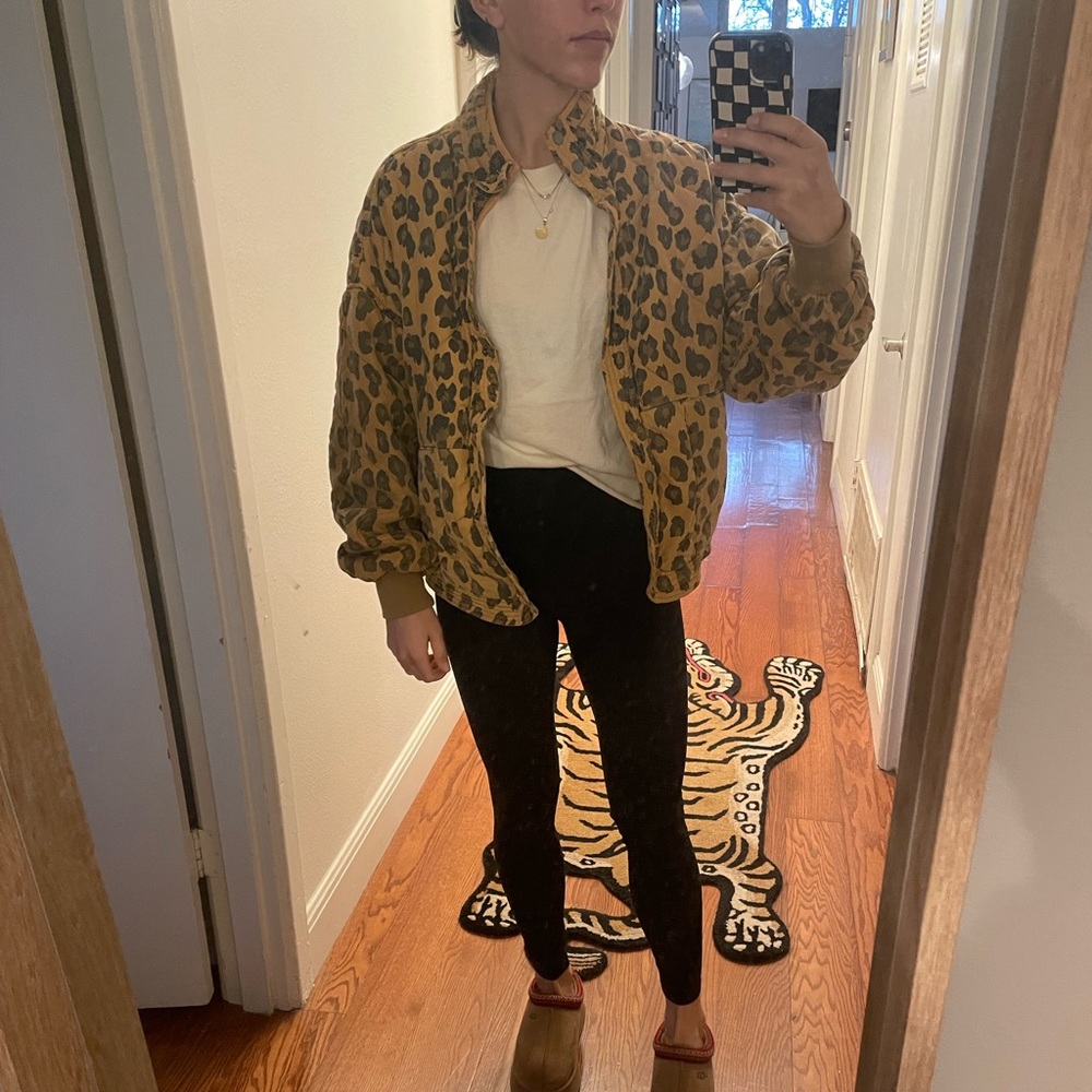 Blank NYC leopard jacket